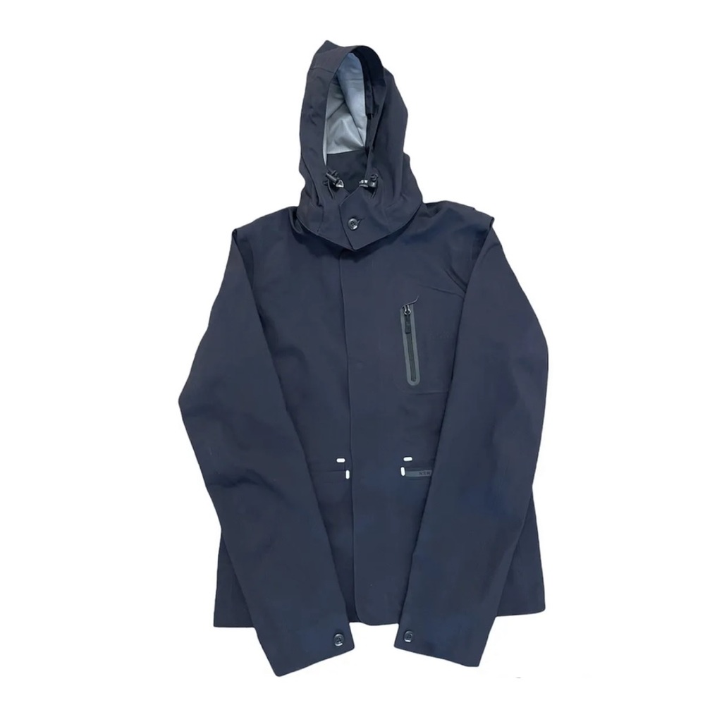 RARE NIKE SPORTSWEAR SAMPLE RAIN JACKET WOMEN’S MEDIUM BLACK 405083-010